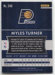 2015-16 Myles Turner Panini Prizm ROOKIE RC #340 Indiana Pacers 1