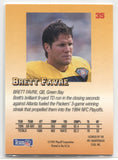 1995 Brett Favre Playoff Prime MINI #35 Green Bay Packers HOF
