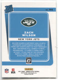 2021 Zach Wilson Panini Donruss Optic RATED ROOKIE RC #202 New York Jets