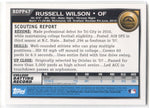 2010 Russell Wilson Bowman 1ST BOWMAN ROOKIE RC #BDPP47 Colorado Rockies