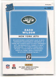 2021 Zach Wilson Donruss Optic HOLO SILVER RATED ROOKIE RC #202 New York Jets