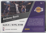 2019-20 Anthony Davis Panini Mosaic MONTAGE SILVER #7 Los Angeles Lakers