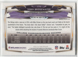 2014 Teddy Bridgewater Topps Chrome REFRACTOR ROOKIE RC #173 Minnesota Vikings