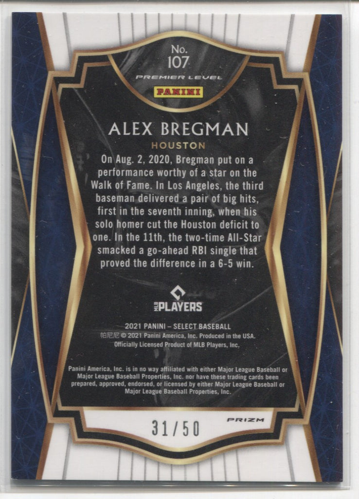 2022 Topps Alex Bregman Stars of the MLB Baseball Trading Card