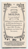 2016 Yadier Molina Topps Gypsy Queen MINI GREEN 32/99 #102 St. Louis Cardinals