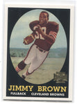 2001 Jim Brown Topps Archives ROOKIE REPRINT #38 Cleveland Browns HOF 1