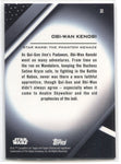 2022 Obi-Wan Kenobi Topps Star Wars Chrome Black #2 The Phantom Menace