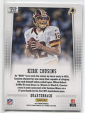 2012 Kirk Cousins Panini Prizm ROOKIE RC #277 Washington Redskins 4