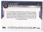 2022 Nolan Gorman Topps Now CALL-UP TOP PROSPECT SINGLES IN 1ST MLB AT-BAT #206 St. Louis Cardinals 2