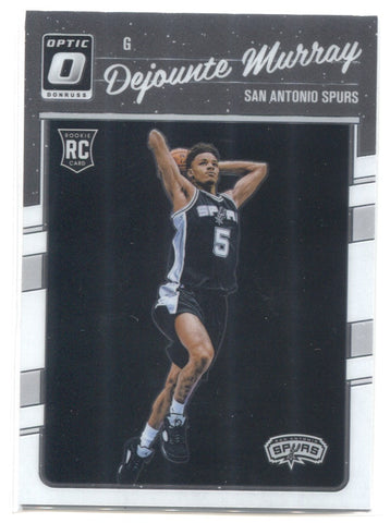 2016-17 Dejounte Murray Donruss Optic ROOKIE RC #173 San Antonio Spurs 3