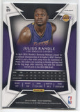 2014-15 Julius Randle Panini Select BLUE SILVER WAVE ROOKIE RC #89 Los Angeles Lakers