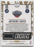 2016-17 Anthony Davis Donruss Optic CRASHERS HOLO New Orleans Pelicans #9