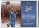 2018-19 Paul George Panini Contenders Optic PLAYING THE NUMBERS GAME HOLO  #12 Oklahoma City Thunder