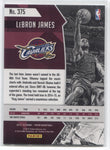 2015-16 LeBron James Panini Prizm ALL-NBA FIRST TEAM #375 Cleveland Cavaliers 2