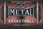 2021-22 Leaf Metal Basketball Hobby, Box