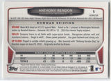 2013 Anthony Rendon Bowman Chrome Draft REFRACTOR ROOKIE RC #5 Washington Nationals 2