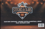 2022 Leaf Stitches & Slabs Basketball Hobby, 3 Box Case