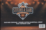 2022 Leaf Stitches & Slabs Basketball Hobby, 3 Box Case