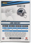 2012 Luke Kuechly Panini Rookies & Stars TRUE BLUE ROOKIE RC #189 Carolina Panthers