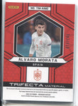 2021-22 Alvaro Morata Panini Obsidian TRIFECTRA JERSEY RELIC 079/149 #TM-AMO Spain