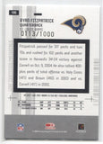 2005 Ryan Fitzpatrick Leaf Certified Materials NEW GENERATION ROOKIE 0113/1000 RC #195 St. Louis Rams