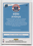 2020-21 Deni Avdija Donruss Optic Fast Brk DISCO RATED ROOKIE RC #159 Washington Wizards