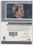 2001-02 Daniel Alfredsson In the Game Be A Player SIGNATURE SERIES AUTO AUTOGRAPH #191 Ottawa Senators