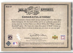 2006 Carlton Fisk Upper Deck Artifacts MLB APPAREL JERSEY 084/325 RELIC #MLB-CF Chicago White Sox HOF