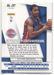2014-15 Spencer Dinwiddie Panini Prizm BLUE AND GREEN MOSAIC ROOKIE RC #281 Detroit Pistons