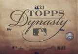 2021 Topps Dynasty Baseball Hobby, Box