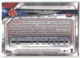 2018 Rafael Devers Bowman Chrome ROOKIE RC #8 Boston Red Sox 4