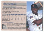 1998 David Ortiz Bowman's Best #173 Minnesota Twins HOF