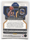 2021-22 Jonathan Kuminga Panini Prizm SILVER ROOKIE RC #307 Golden State Warriors