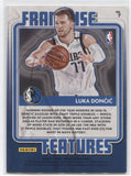 2020-21 Luka Doncic Donruss FRANCHISE FEATURES GREEN FLOOD #7 Dallas Mavericks