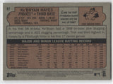 2021 Ke'Bryan Hayes Topps Heritage ACTION VARIATION ROOKIE RC #97 Pittsburgh Pirates