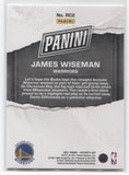 2021 James Wiseman Panini Father's Day CRACKED ICE ROOKIE 46/50 RC #RC2 Golden State Warriors