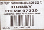 2021 Panini Illusions Hobby Football, 16 Box Case