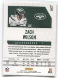 2021 Zach Wilson Panini Phoenix FIRE BURST ROOKIE RC #102 New York Jets 1