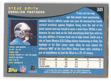 2001 Steve Smith Topps ROOKIE RC #321 Carolina Panthers 1