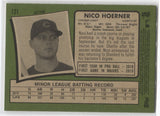 2020 Nico Hoerner Topps Heritage ACTION ROOKIE RC #121 Chicago Cubs 2