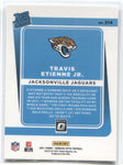 2021 Travis Etienne Jr. Donruss Optic RATED ROOKIE RC #214 Jacksonville Jaguars 3