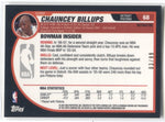 2007-08 Chauncey Billups Bowman Chrome Draft Picks & Stars GOLD REFRACTOR 03/99 #68 Detroit Pistons