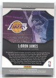 2019-20 LeBron James Panini Prizm FIREWORKS #2 Los Angeles Lakers 2