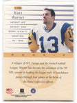 1999 Kurt Warner Donruss ROOKIE RC #188 St. Louis Rams HOF 2