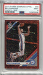 2019-20 Ben Simmons Panini Donruss Optic CHOICE RED ROOKIE 25/88 RC PSA 9 #55 Philadelphia 76ers 2906