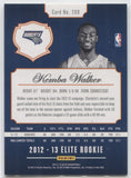2012-13 Kemba Walker Panini Elite ROOKIE 016/599 RC #209 Charlotte Bobcats