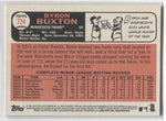 2015 Byron Buxton Topps Heritage PURPLE REFRACTOR #724 Minnesota Twins