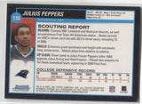 2002 Julius Peppers Bowman Chrome ROOKIE RC #135 Carolina Panthers