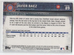 2015 Javier Baez Topps Chrome ROOKIE RC #89 Chicago Cubs 6