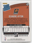 2018-19 DeAndre Ayton Panini Donruss GREEN ROOKIE RC #157 Phoenix Suns